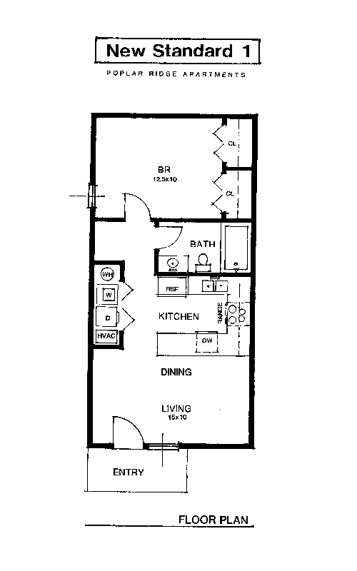  Apartment  Rental Layout spacious living oversized closets 